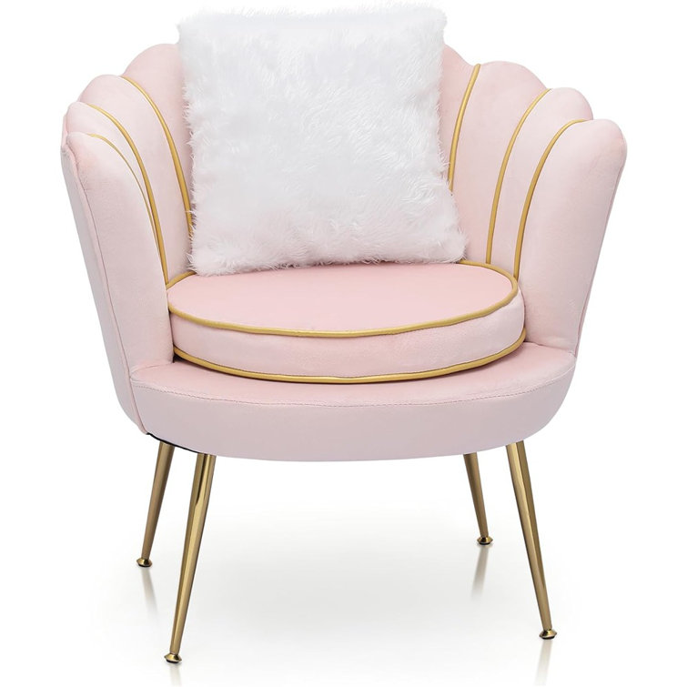 Vanity velvet online chair